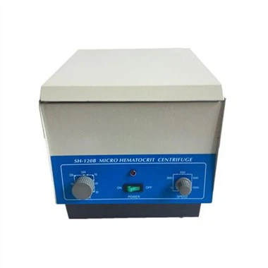SH120 75mm 24 Tubos Capilares Motor Sem Escovas Máquina Centrífuga de Laboratório Centrífuga Micro Hematócrito